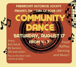 Paramount Historical Society - Community Dance